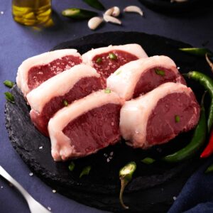 استریپس گوسفند تازه برای پخت و پز | Fresh lamb strips