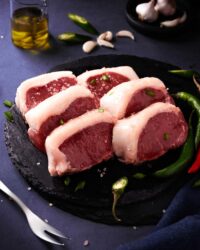 استریپس گوسفند تازه برای پخت و پز | Fresh lamb strips