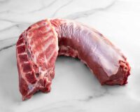 راسته با استخوان بره تازه، مناسب برای کباب و گریل