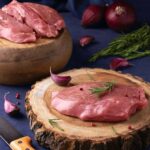 تصویری از گوشت لخت گوسفند با بافت نرم و تازه