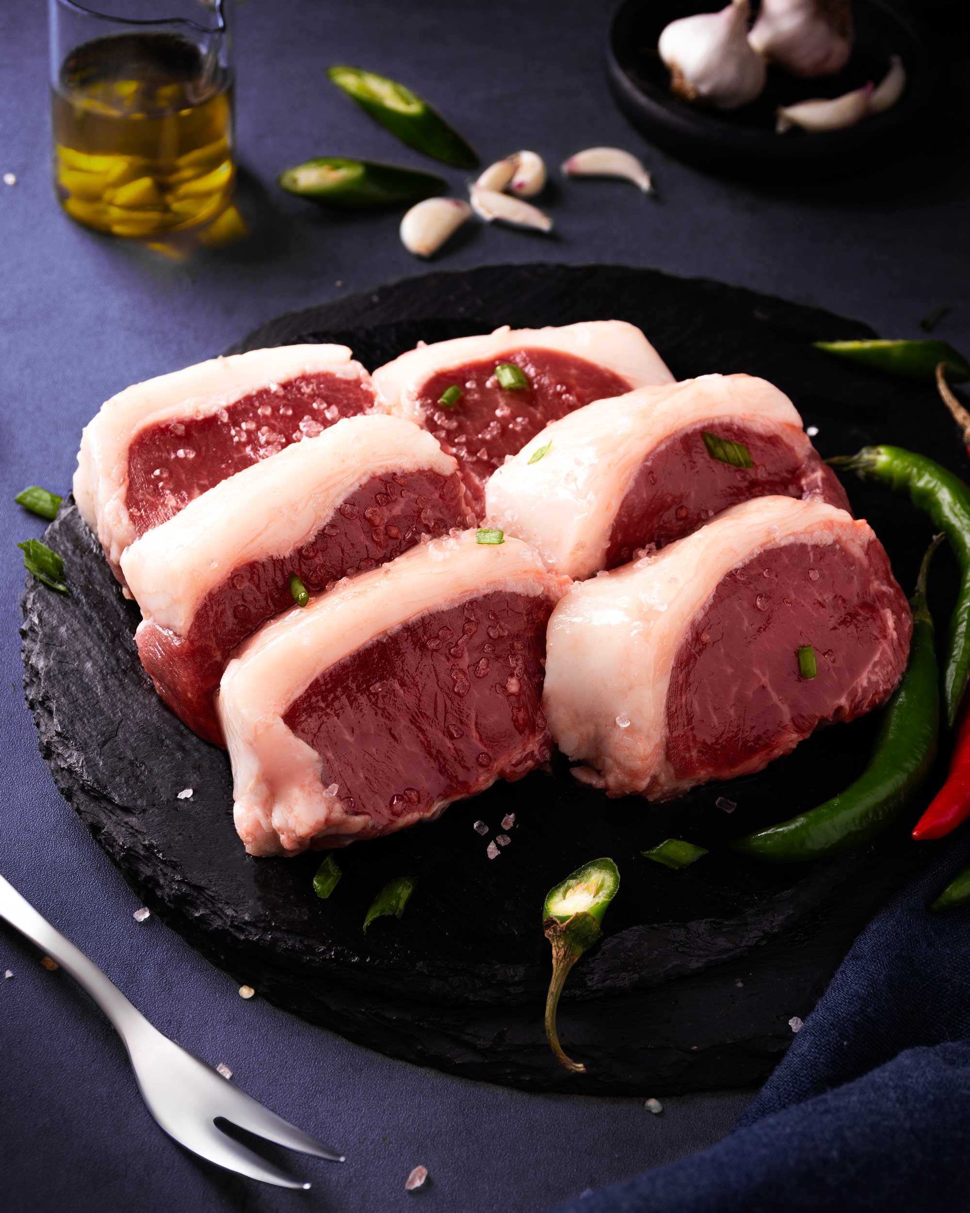 lamb-strip-meat استریپس گوسفند تازه برای پخت و پز | Fresh lamb strips